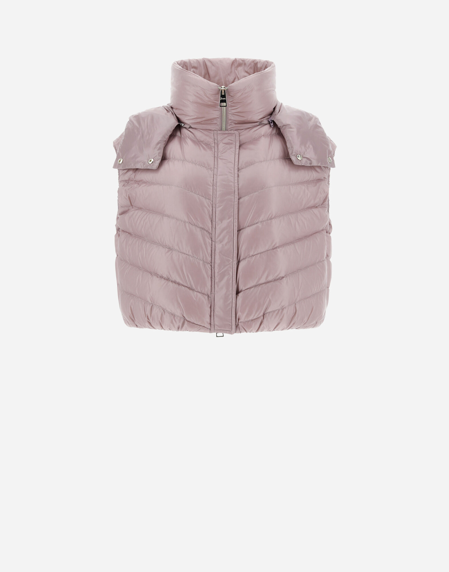 RESORT WAISTCOAT IN NYLON ULTRALIGHT in Lilac for Women Herno