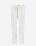 Herno RESORT TROUSERS IN LIGHT NYLON STRETCH White PT00002UR12431SZ1000