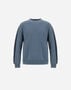 Herno RESORT SWEATER IN CARDED PURE WOOL Midnight Teal MG00037UR702209123