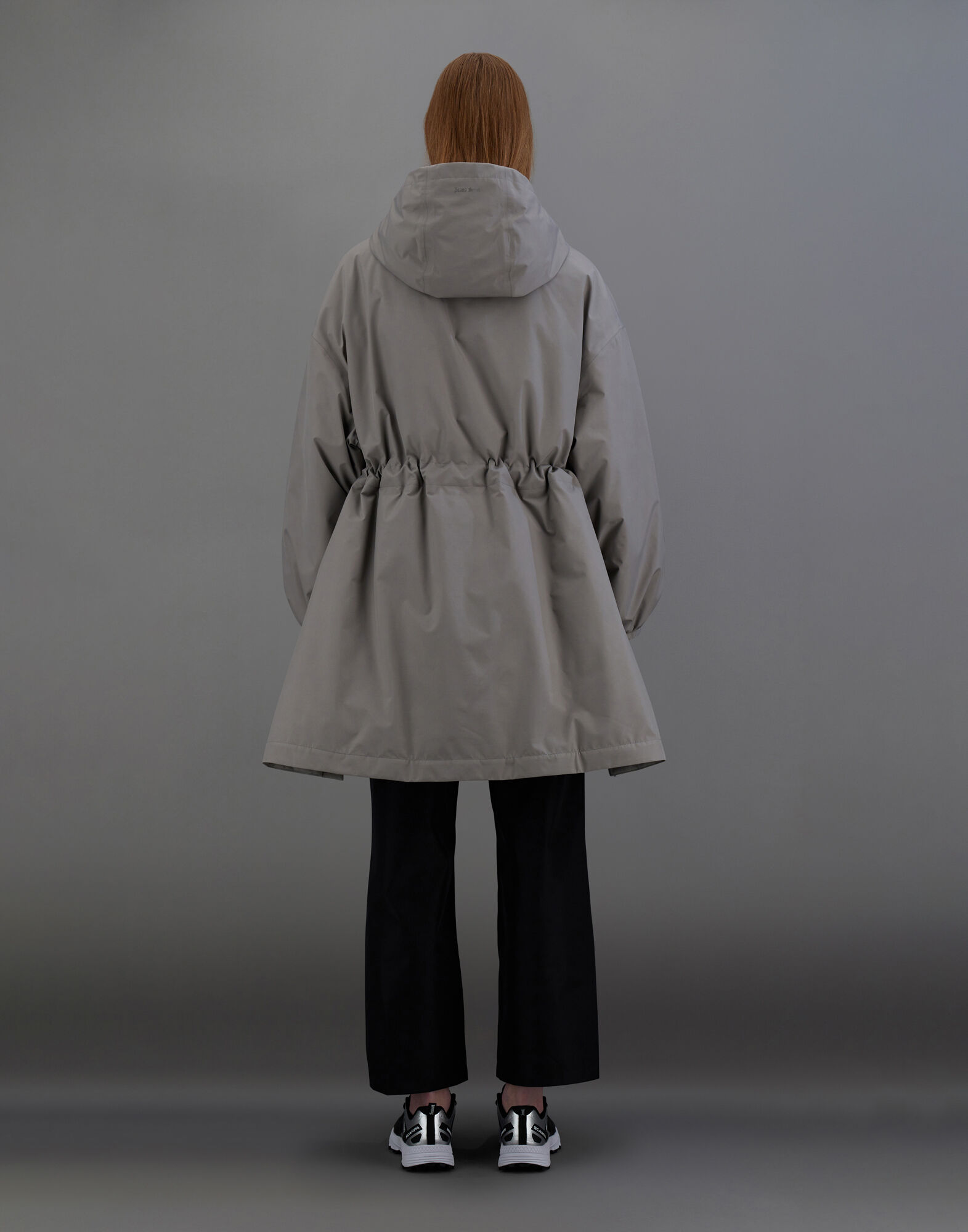 LAMINAR PARKA IN 2 LAYERS GORE TEX in Grey for Women Herno