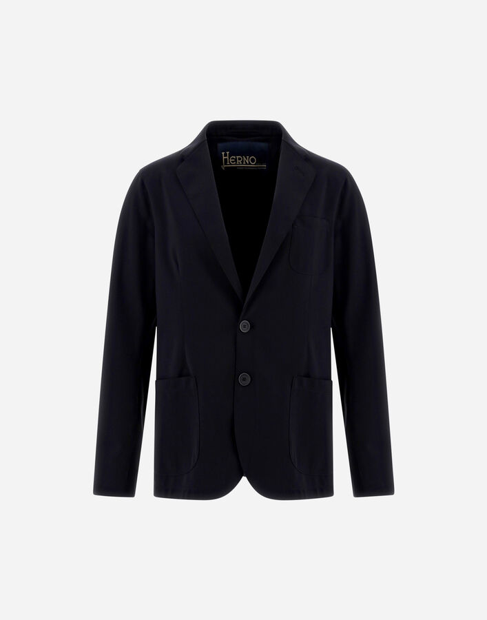 Herno LIGHT SCUBA BLAZER Black GA000157U12359S9300