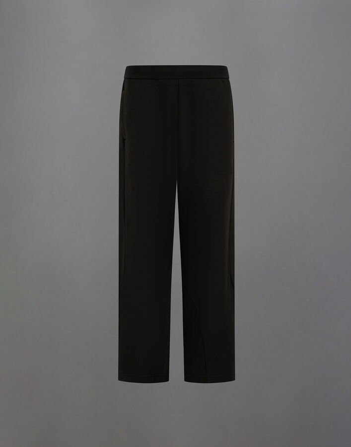LAMINAR TROUSERS IN HEAVY COTTON Herno Herno LAMINAR TROUSERS IN HEAVY COTTON Black PT00068UL520759300