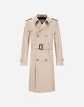 Herno TRENCH COAT IN DELON AND MONOGRAM Chantilly IM000354U13218Z1985