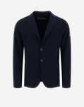 Herno BLAZER IN NON-WASHED LIGHT SCUBA Navy blue GA0001UCB12359SM029200