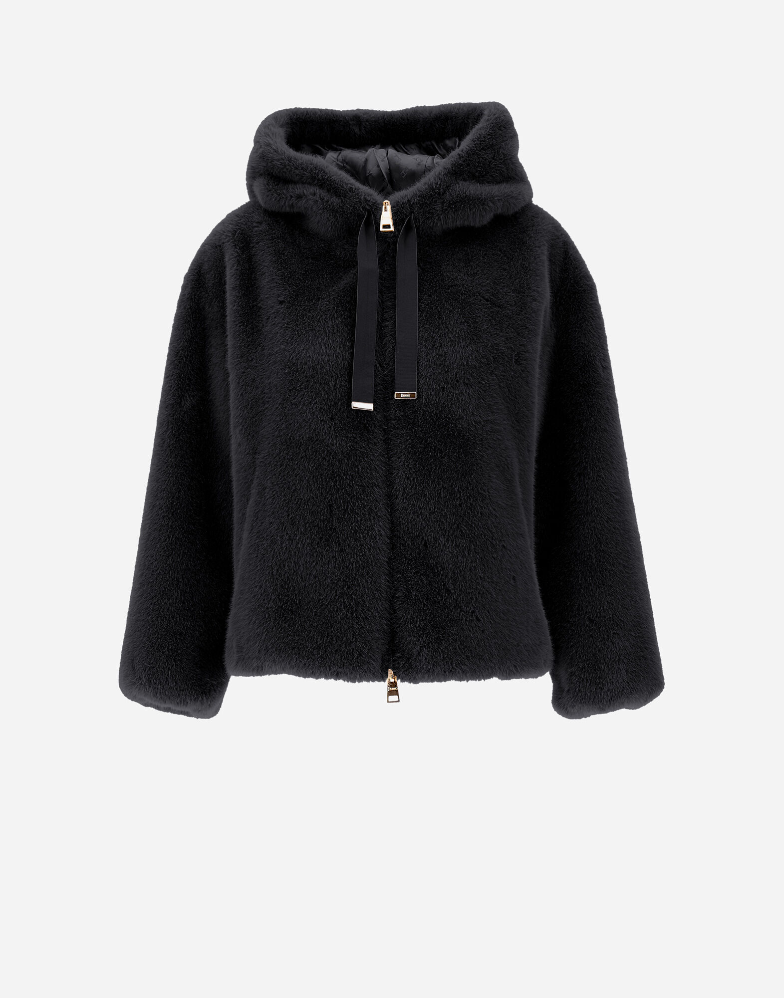 Sandro faux fur hooded jacket best sale