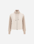Herno RESORT JACKET IN CASHMERE SILK Chantilly GI00043DR380871985