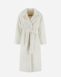 Herno COAT IN SOFT FAUX FUR White CA000543D124221000