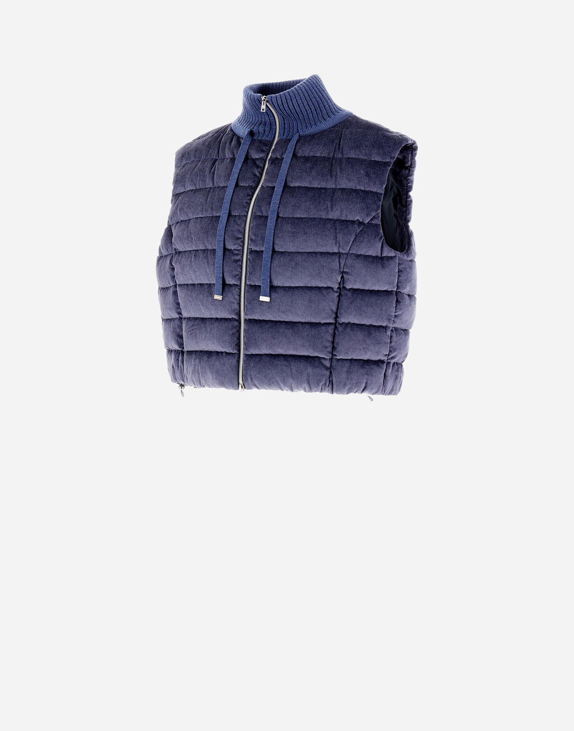 Herno ダスティベルベット Resort ベスト In Denim