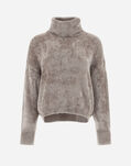 Herno RESORT TURTLENECK SWEATER IN CHENILLE KNIT Chantilly ML00007DR760221985