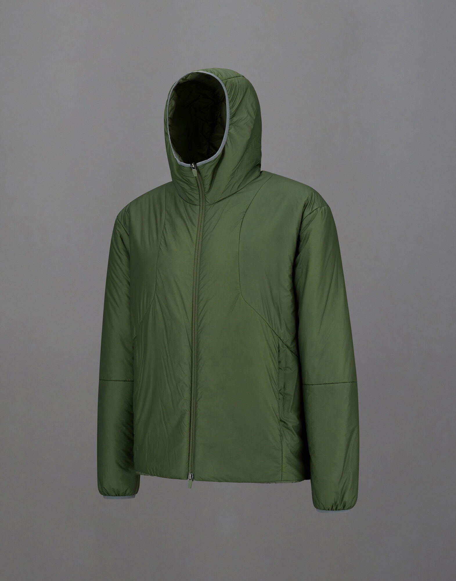 LAMINAR JACKET IN TRANSLUCENT RIPSTOP in Olive Green for Men | Herno®