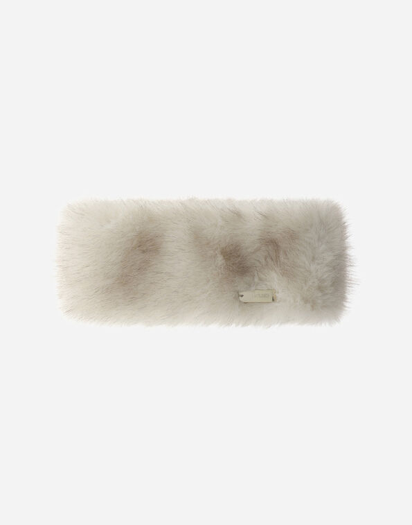 Herno LONG-HAIR FAUX FUR HAT Milk White BER00074D129081100
