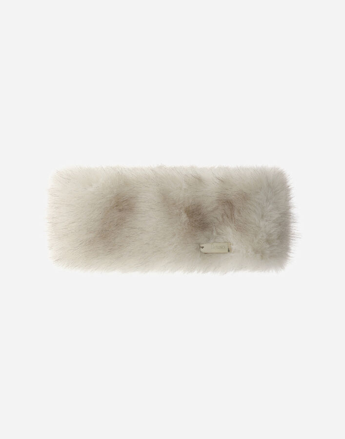 Herno LONG-HAIR FAUX FUR HAT Milk White BER00074D129081100
