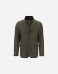 Herno BYRON BLAZER WITH ALCANTARA Military GA0104U120107735