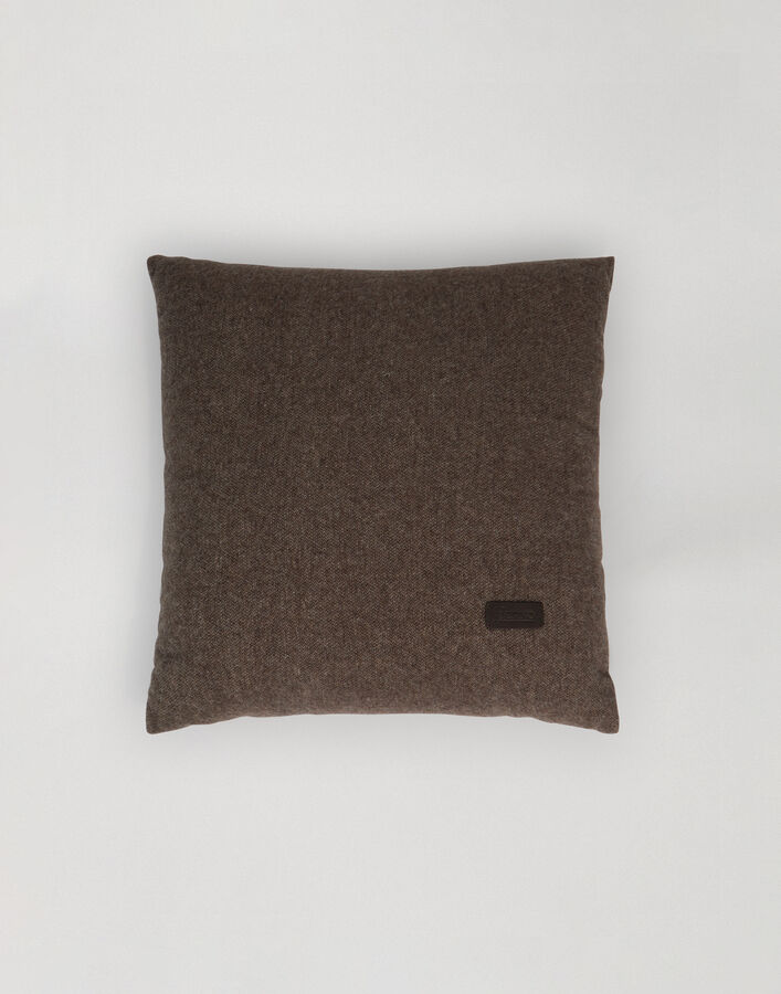 Herno HERNO HABITA WOOL AND CASHMERE CUSHION Coffee WINTERPILLOWLANA018980