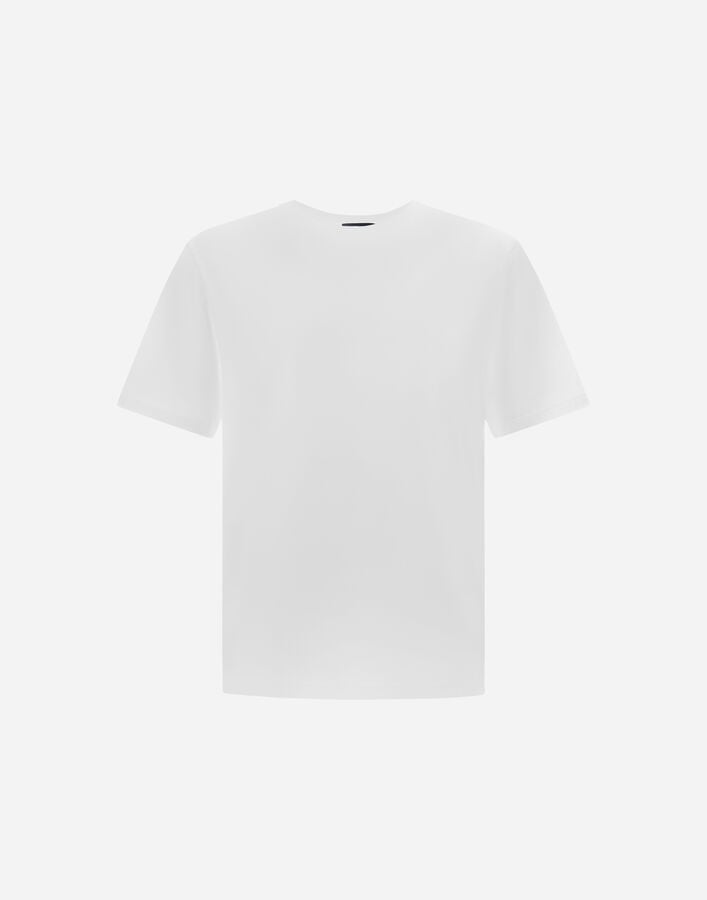 Herno JERSEY CREPE T-SHIRT White JG000166U520051000