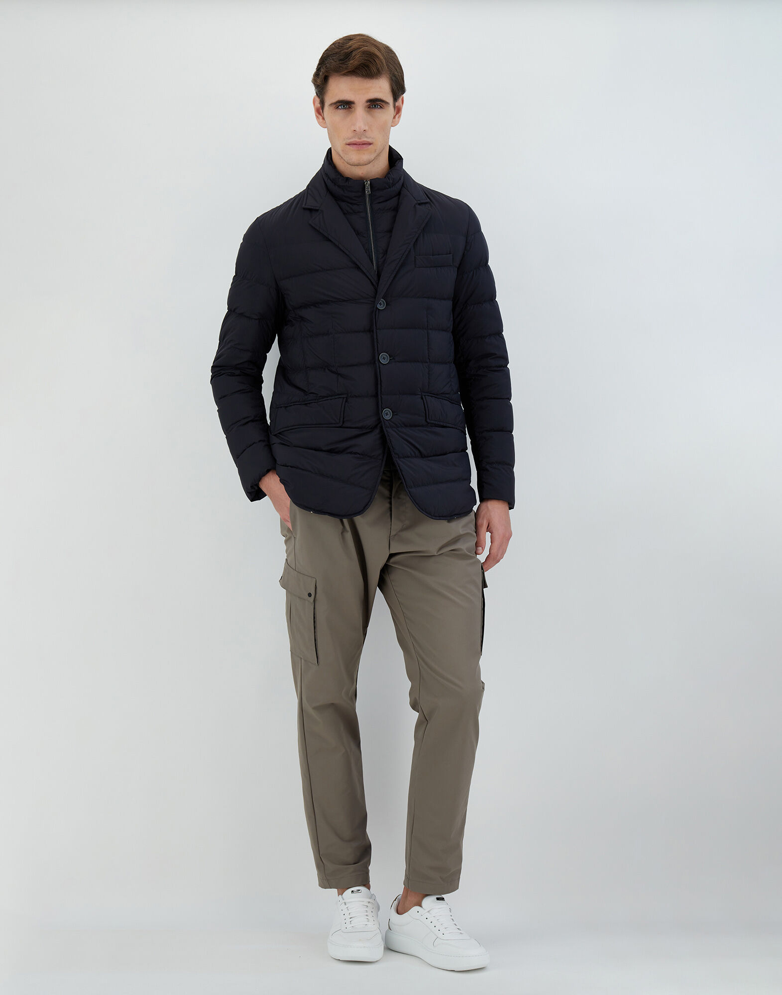 LA GIACCA in Navy for Men Herno