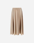 Herno LIGHT NYLON STRETCH SKIRT Chantilly GN000007D12431SZ1982