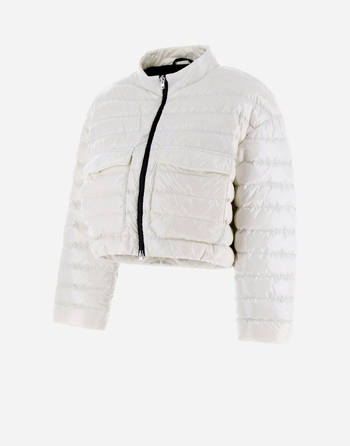 Herno Gloss ボンバージャケット In White