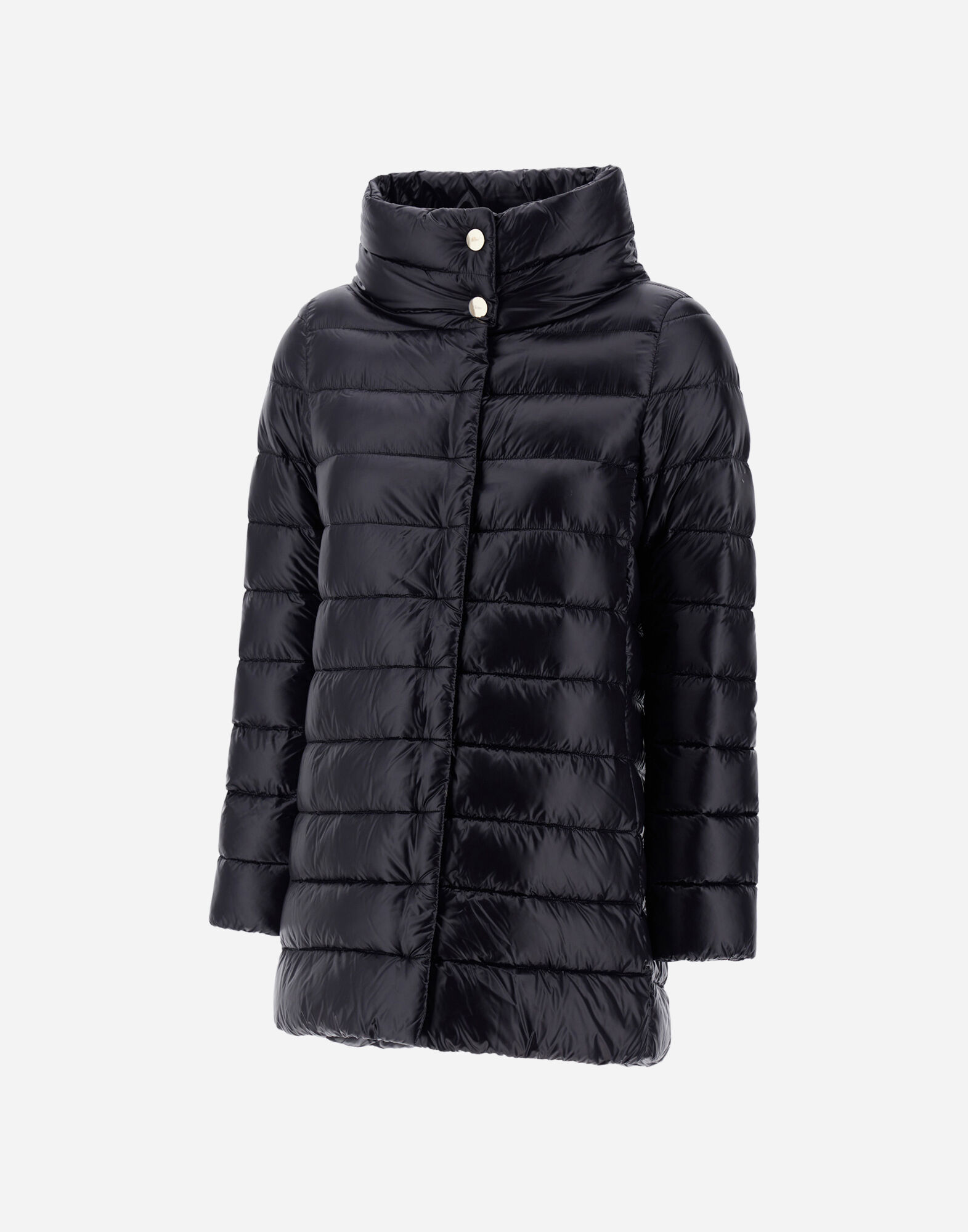 ⭐︎新品⭐︎HERNO ヘルノ アメリア ダウンコート　サイズ40 レディース イコニコ アメリア コート ブラック | Herno® (ヘルノ)