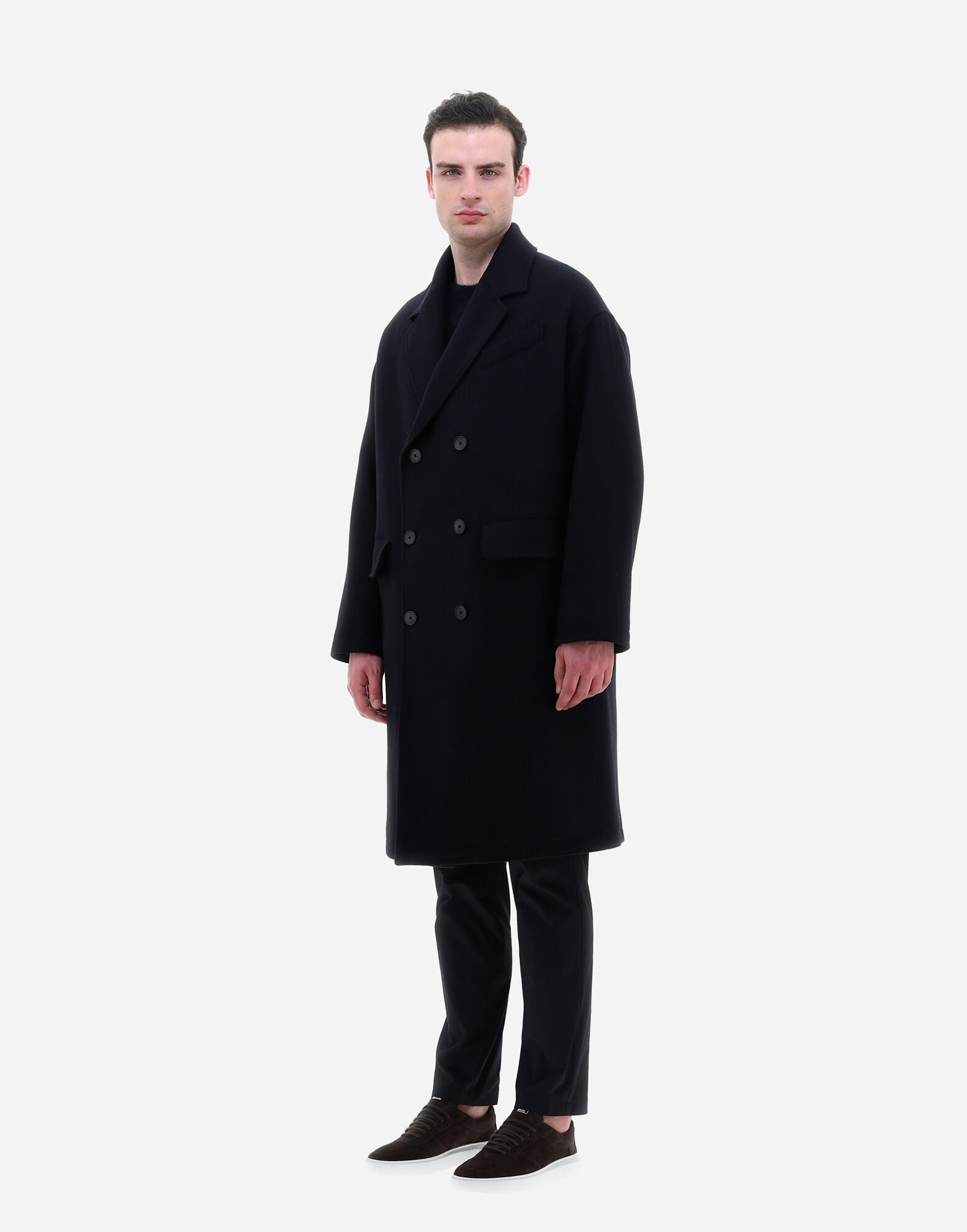 CAPPOTTO HERNO UOMO en Black pour homme Herno