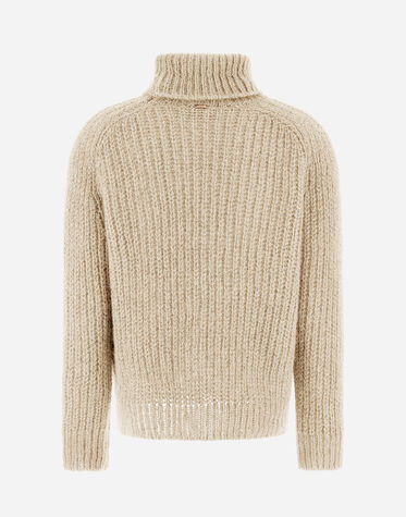 SWEATER IN TWINKLE KNIT in Cream for Women | Herno® 