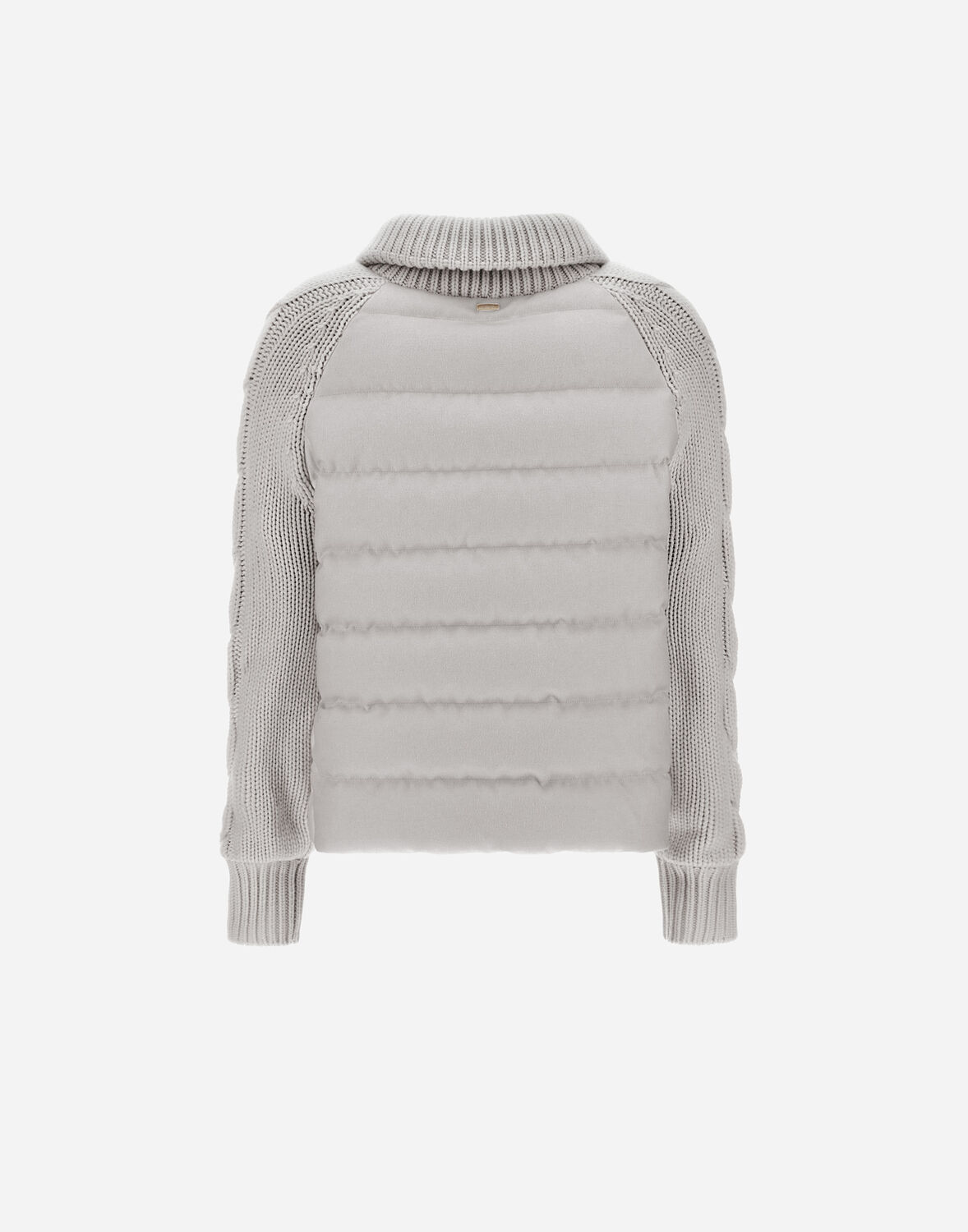 Herno Jacke Aus Cashmere Seta Und Knit In Chantilly