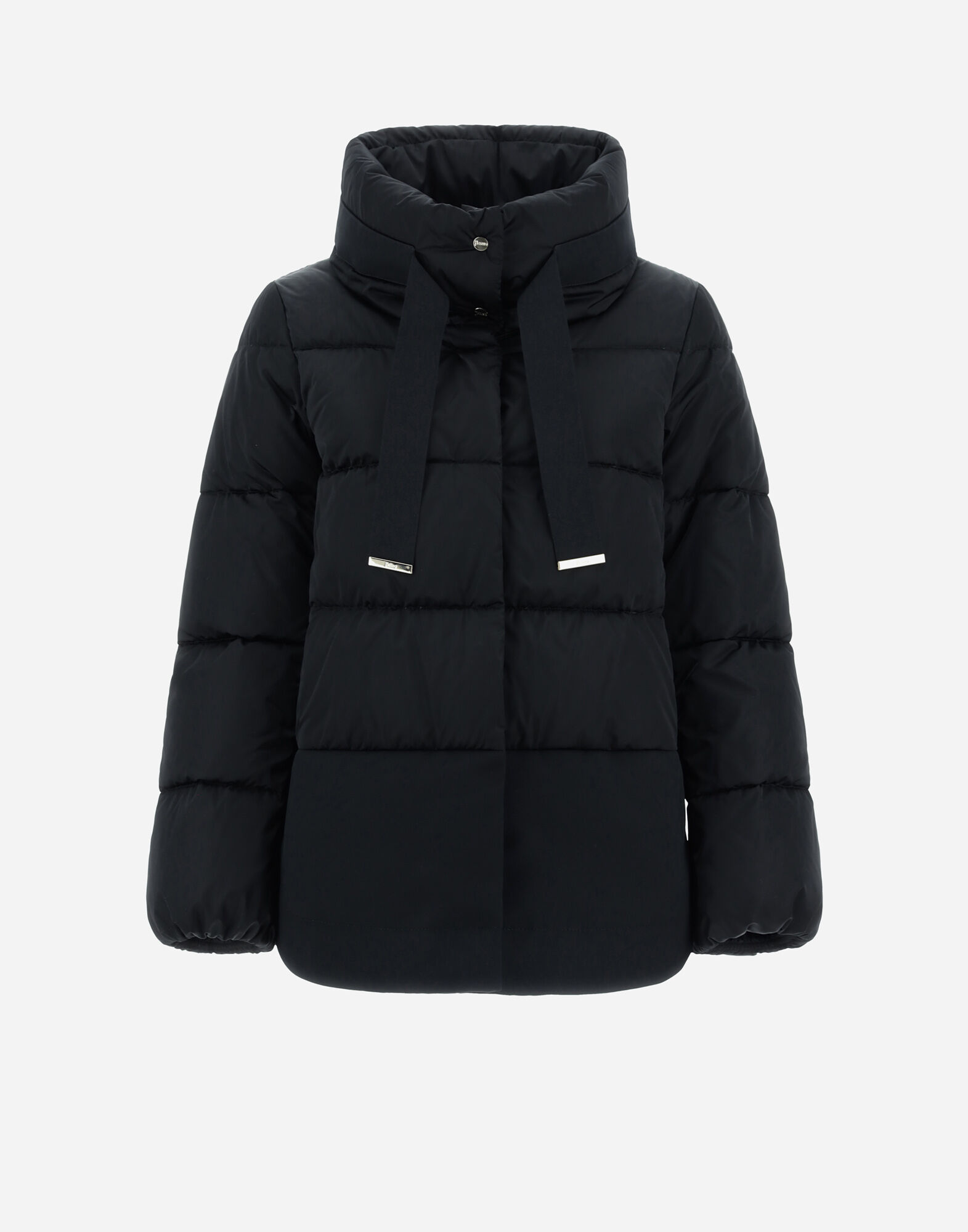 PIUMINO NEW CITY GLAMOUR RASO HD in Black for Women Herno