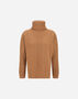Herno TURTLENECK SWEATER IN 100% WOOL Camel ML000039D701002157