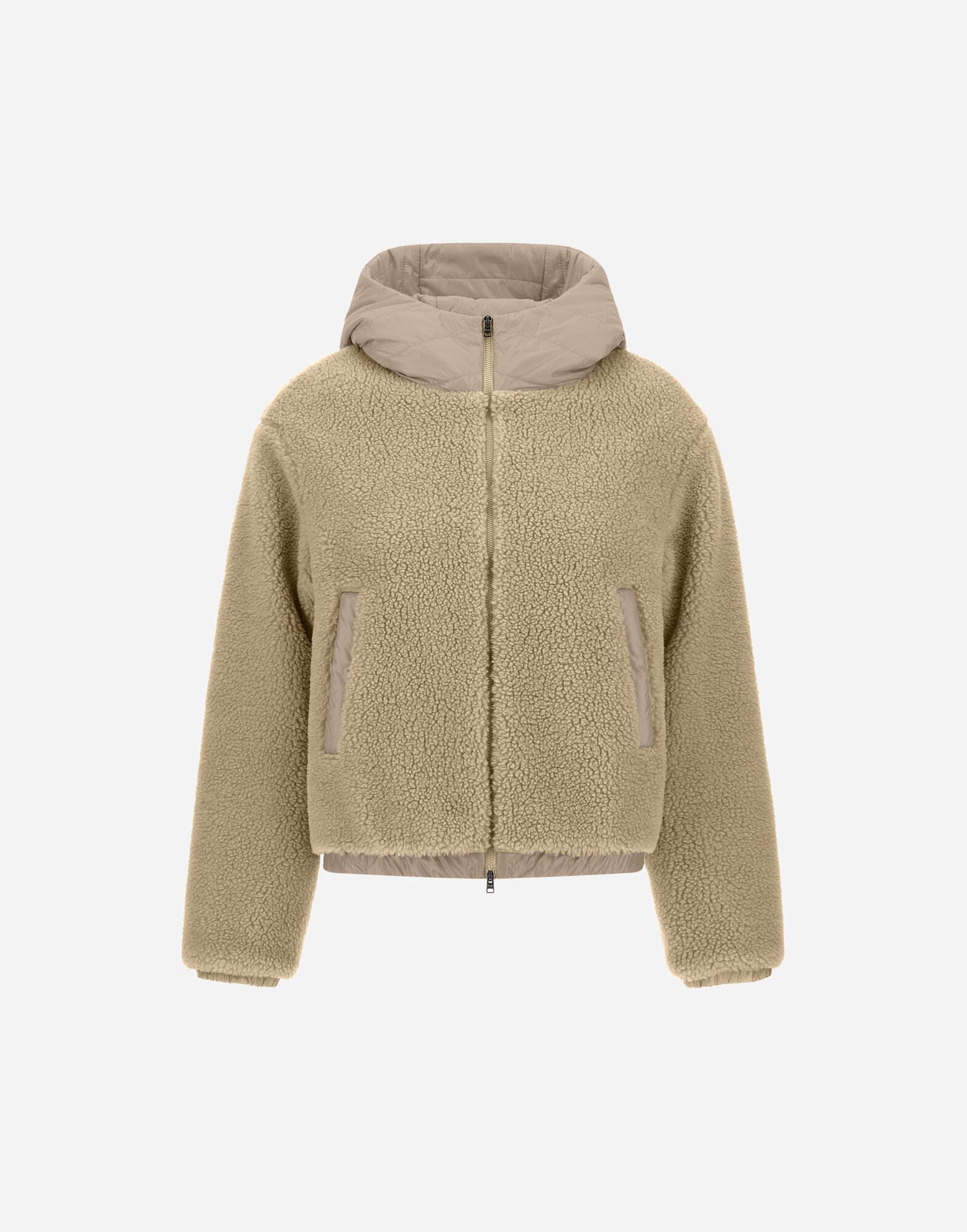 レディース テディ&ナイロンウルトラライト ジャケット シャンティイ