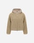 Herno TEDDY FABRIC AND NYLON ULTRALIGHT JACKET Chantilly GI000347D127631985