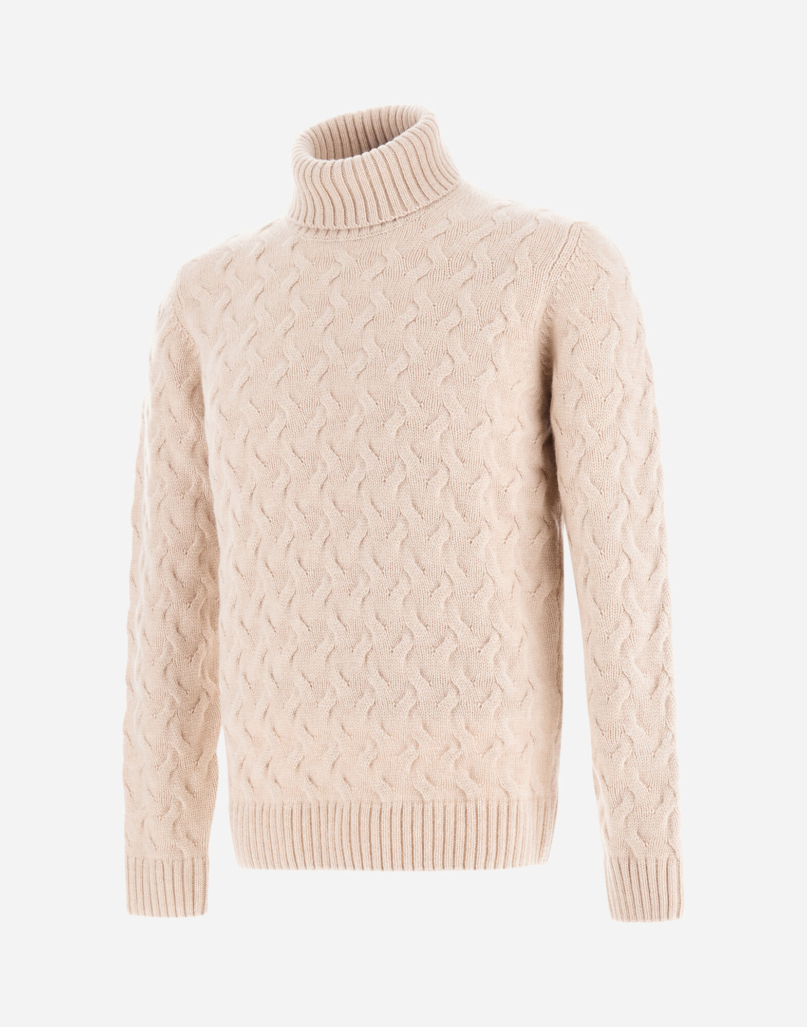 メンズ ウール カシミヤ ケーブル ニットトップス シャンティイ | Herno® (ヘルノ)