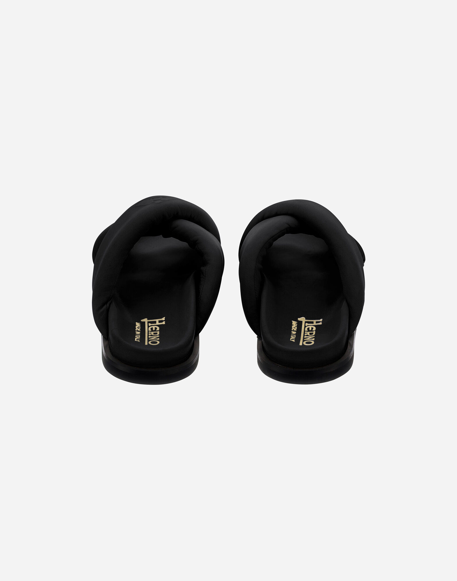 SANDALI IN NAPPA in Nero da Donna Herno