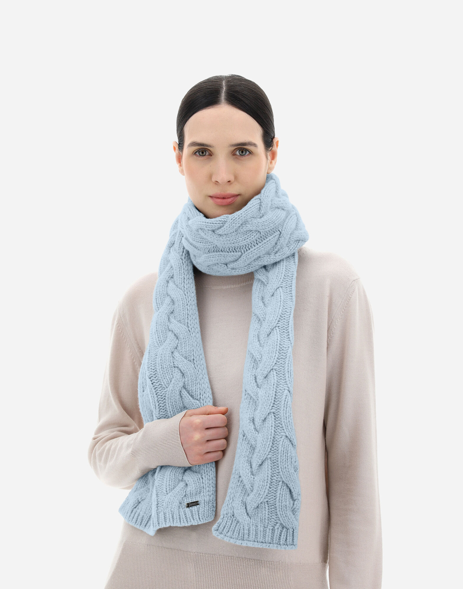 Cashmere infinity scarves top