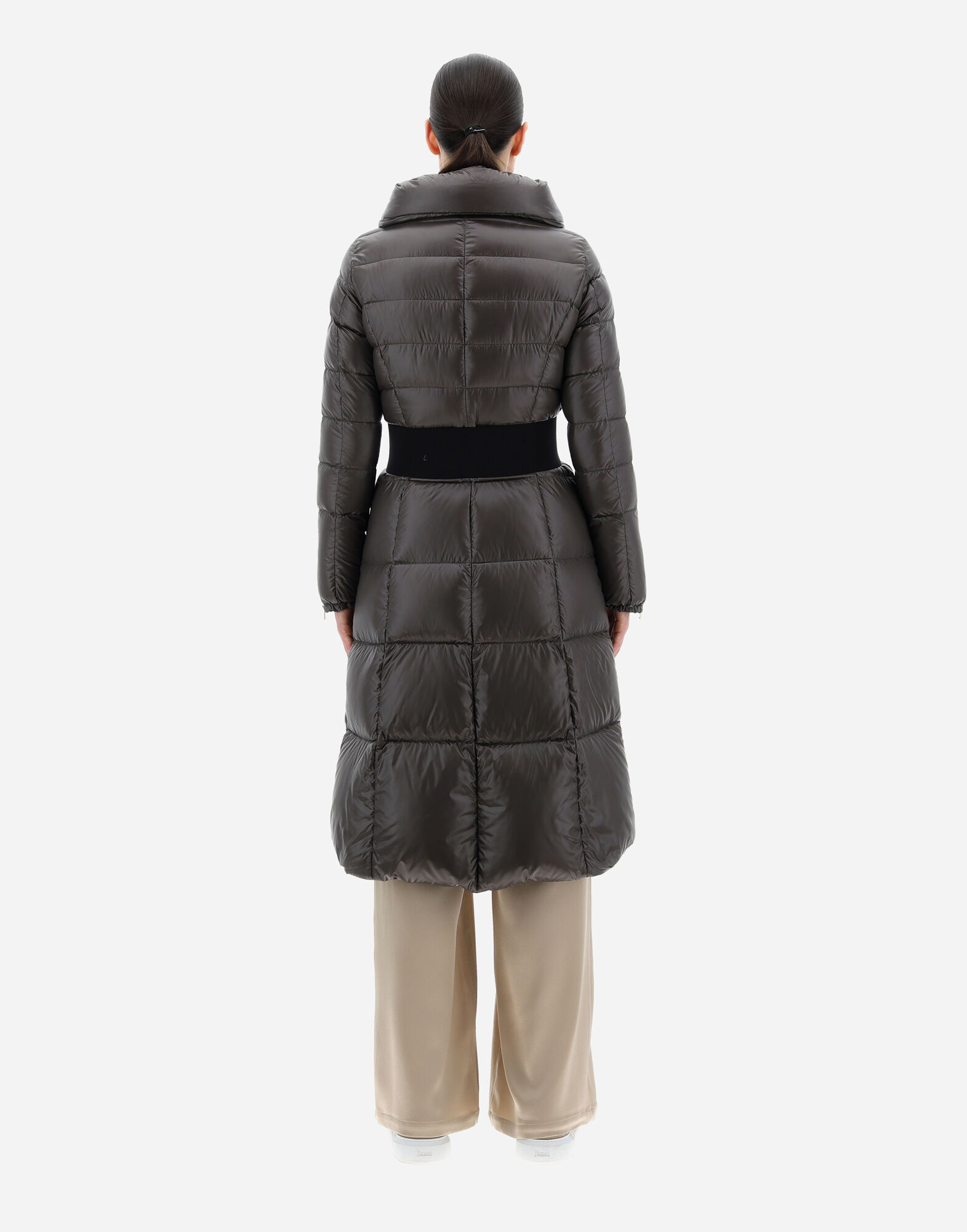 COAT IN NYLON ULTRALIGHT in Grey for Women Herno