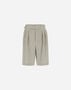 Herno LINEN-BLEND SHORTS Chantilly PT000091D126891985