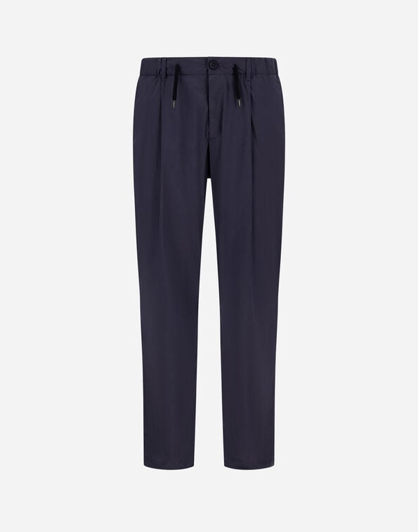 Herno TROUSERS IN LIGHT STRETCH NYLON Blue PT000193U12431SZ9201