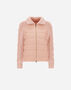Herno JACKET IN CASHMERE, SILK AND KNIT Light Pink PI0028DNW380874002