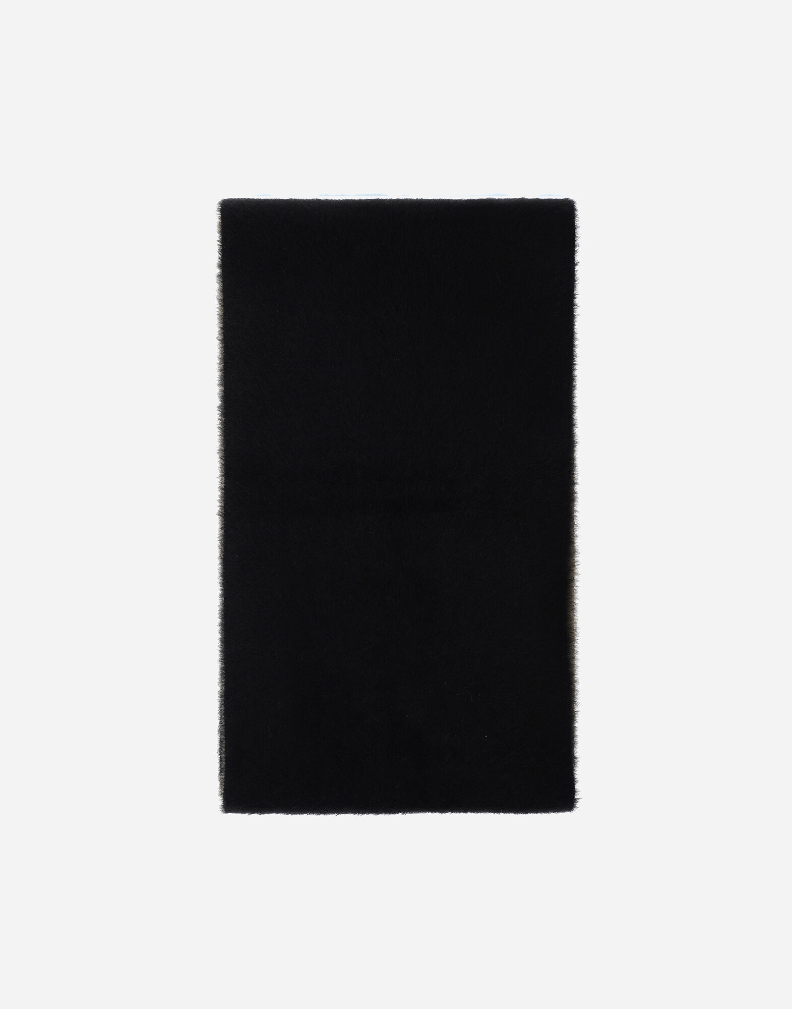 メンズ FLUFFY KNIT マフラー ブラック | Herno® (ヘルノ)
