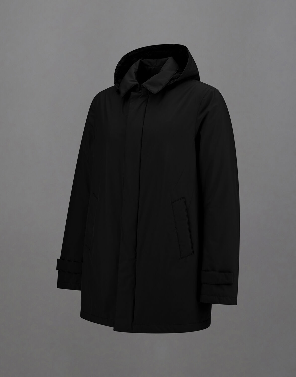 HERNO LAMINAR CARCOAT IN 2 LAYERS GORE-TEX
