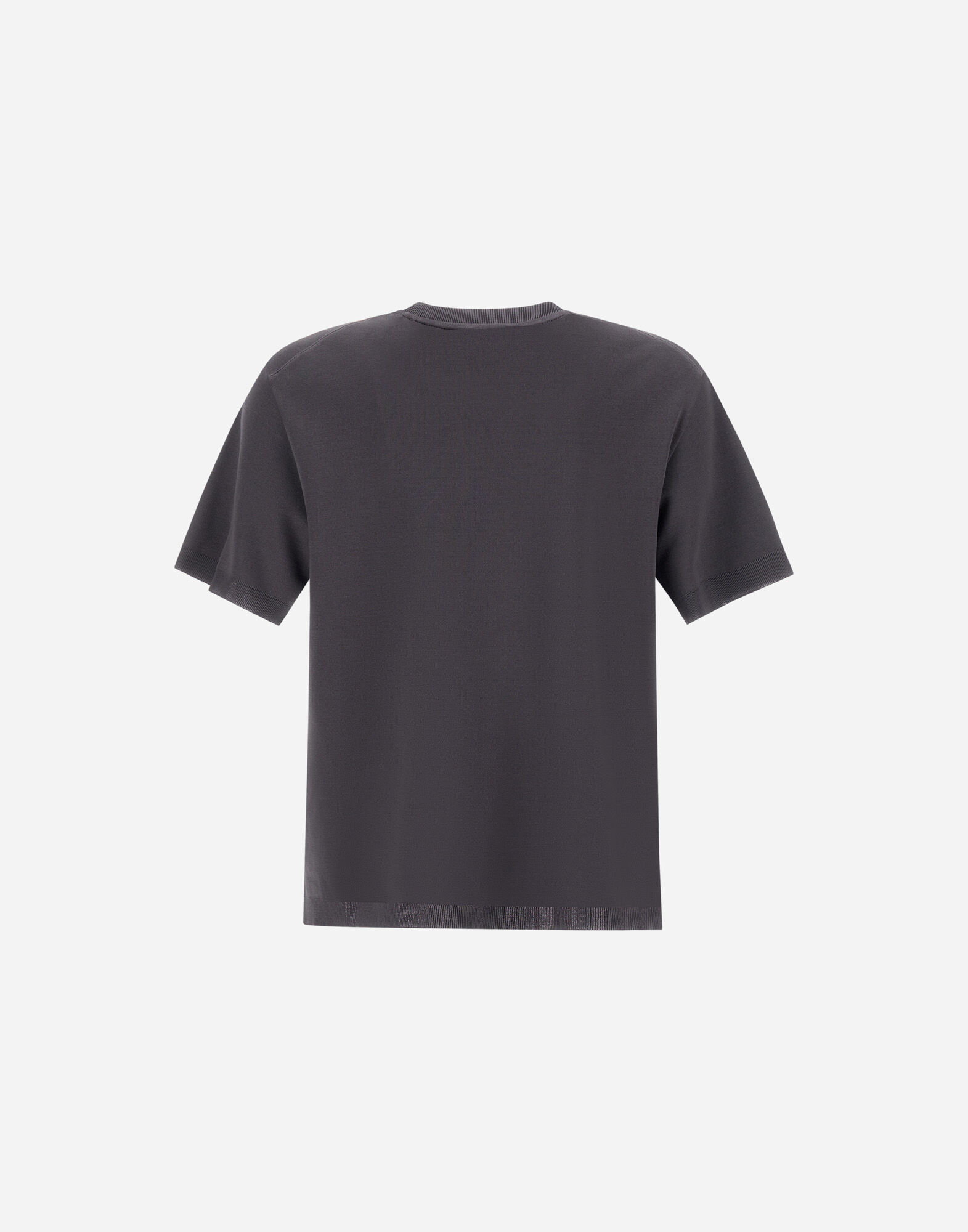 JERSEY KNIT EFFECT T-SHIRT in Grey for Men | Herno®