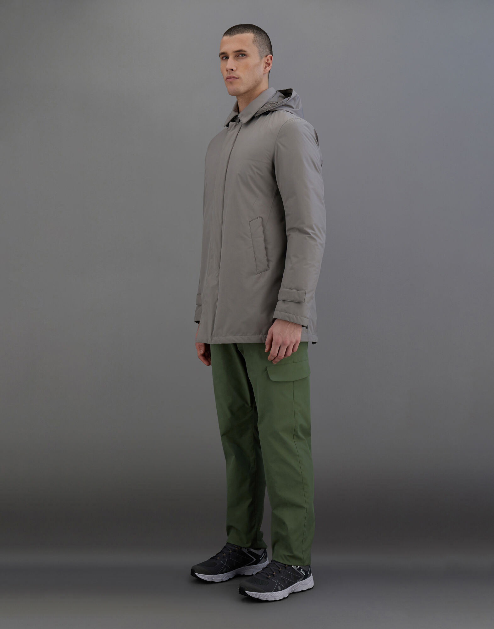 Herno laminar car coat top