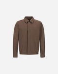 Herno COTTON FEEL SHACKET Dark Taupe GI000473U125318600