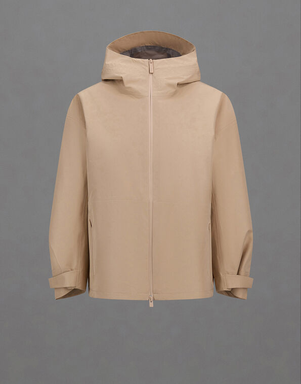 Herno SHORT LAMINAR PARKA IN 3L GORE-TEX&reg; Light Camel GC00103DL111272115