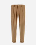 Herno TROUSERS IN CREPE FLUID Camel PT000058U334212157