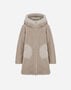 Herno COAT IN LADY ALTERNATIVE FUR AND ECOAGE Chantilly GC000058G126301985
