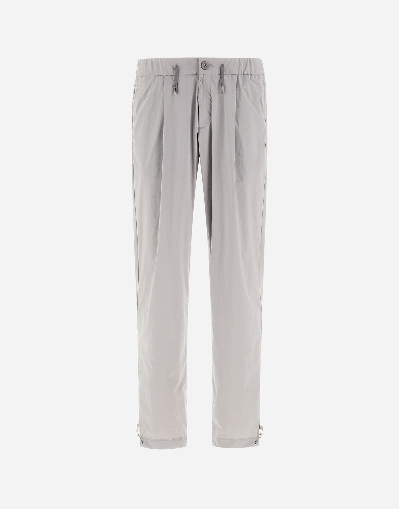 メンズ リゾート ライトストレッチナイロン パンツ ライトグレー