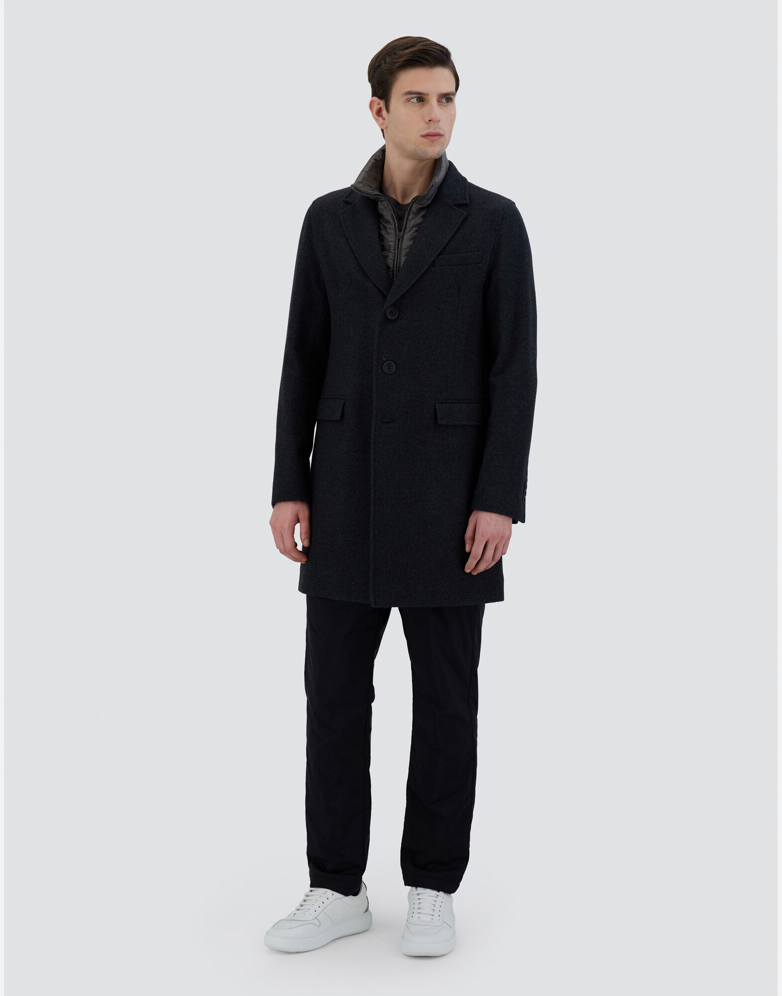 Herno diagonal coat cheap