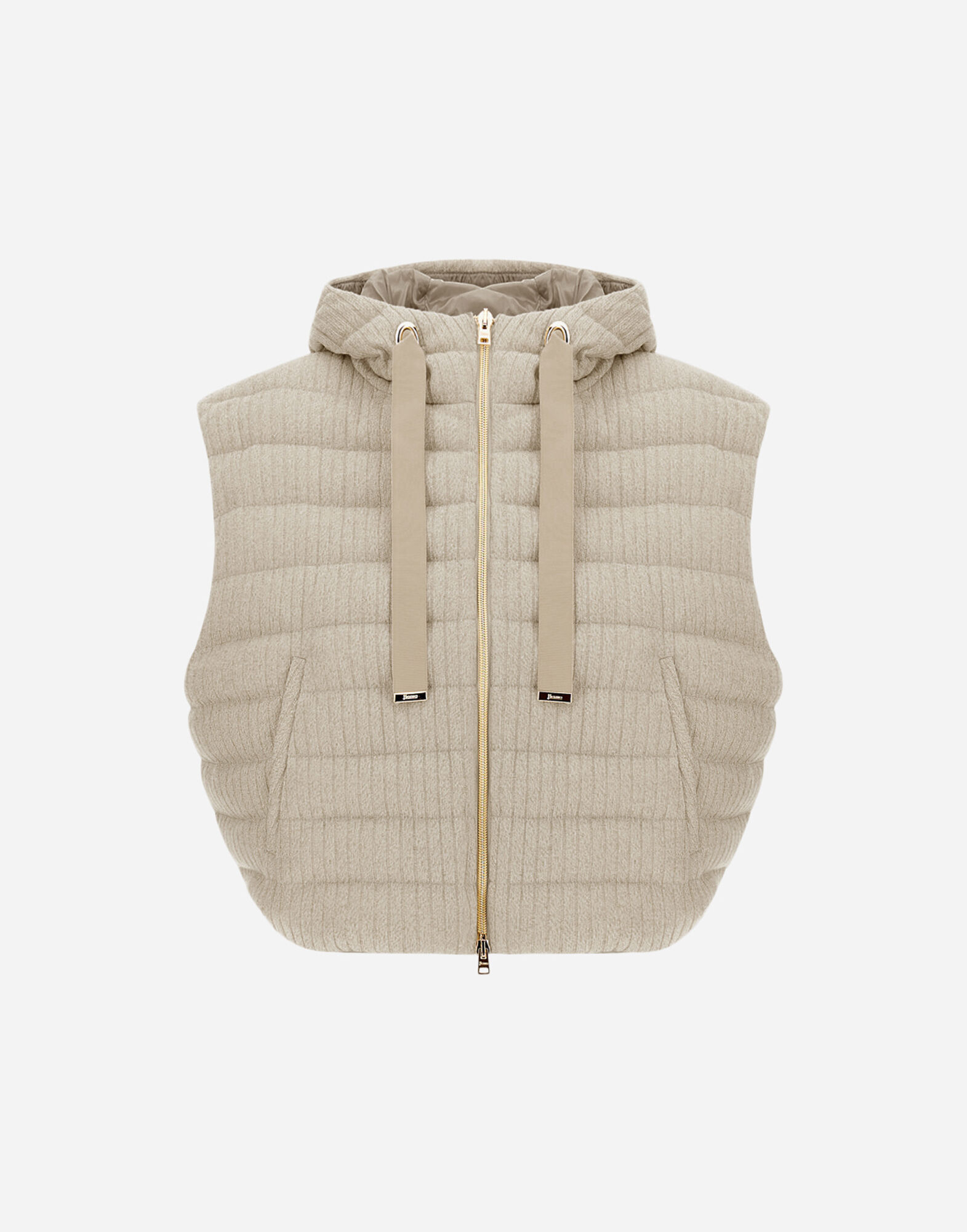 レディース シャイニー リブニット ベスト シャンティイ | Herno® (ヘルノ)