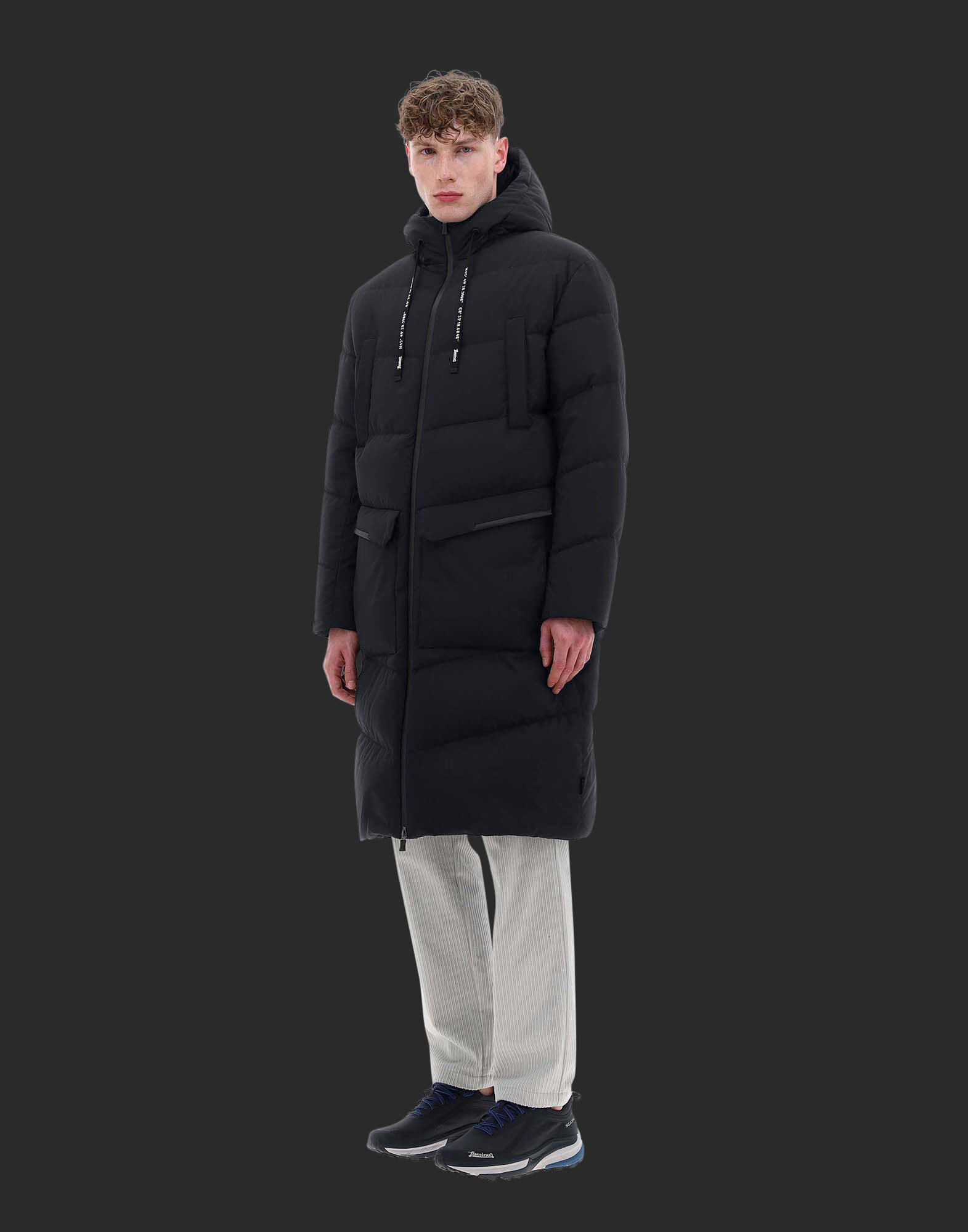 LAMINAR PARKA IN GORE TEX INFINIUM WINDSTOPPER en Black pour homme