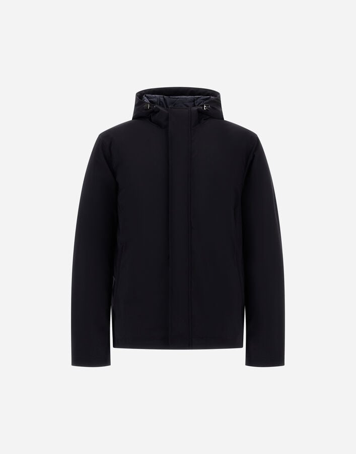 Herno STRETCH TWILL JACKET Blue PI001364U126509210